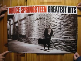 Bruce Springstein Poster Promo GREATEST HITS Album Vinyl - £208.64 GBP