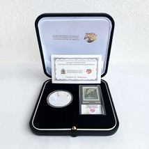 Malta Silver 2021 10 Euro Coin &amp; Foil Stamp Proof Self-Government 04179 - £312.22 GBP