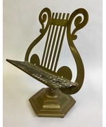 BRASS HARP MUSIC SHEETS  STAND - $677.40 MXN