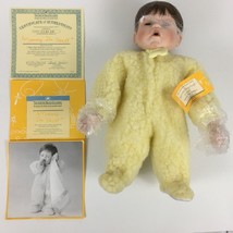 Vintage Ashton Drake Doll Mommy I&#39;m Sleepy Kathy Hippensteel Porcelain Baby 1992 - £26.06 GBP