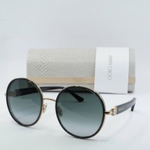 JIMMY CHOO PAM/S 02F7 9O Gold Grey / Grey Shaded 57-20-140 Sunglasses Ne... - £77.81 GBP