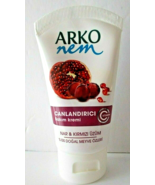 Lot 2 ARKO NEM Hand &amp; Face Cream Pomegranate &amp; Red Fig Revitalizing 2.5 oz - £2.33 GBP
