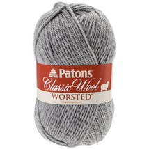 Spinrite Patons Classic Wool Yarn Grey Mix 1 Pack of 12 Skein - $145.49