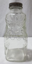 Vtg Grapette Products Syrup Clown Brockway Glass Bottle Bank Original Screw Top - £7.99 GBP