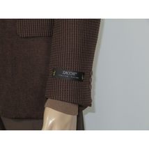 Men's Zacchi Sport Coat Patch Elbow Chenille Velveteen Bryan Cognac 74527 image 5