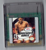 Nintendo Gameboy Color Knockout Kings Video Game Cart Only Rare HTF - £19.40 GBP