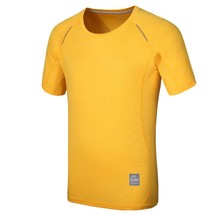 summer quick drying round neck T-shirt  fitness outdoor group run clothes custom - £68.90 GBP