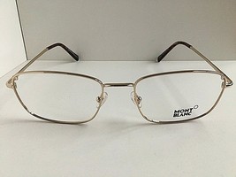New MONTBLANC MB 560 028 Gold 56mm Men&#39;s Eyeglasses Frame Italy  - £199.27 GBP