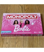 Monopoly Barbie Edition Board Game Family Games for 2-6 Players Ages 8+ NEW - $18.50 CAD