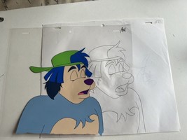 1990s Littlest Pet Shop Cartoon Animation Cel w/ original Production Drawing - £21.97 GBP