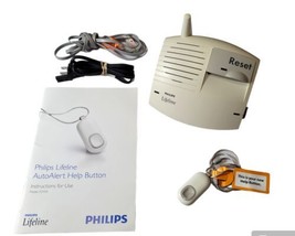 Philips Lifeline FD100 Medical Alert System With Remote And Manual - £19.75 GBP