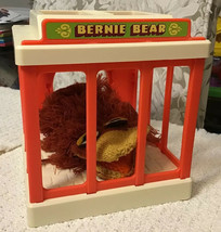 Gabriel Busy Puppet BERNIE BEAR with Cage - Vintage 1977, GREAT SHAPE!!! - £38.93 GBP