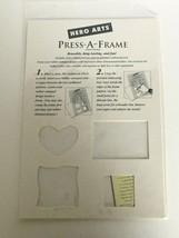 Hero Arts Press A Frame Heart Square Rectangle Embossing Card Making Cra... - £7.98 GBP
