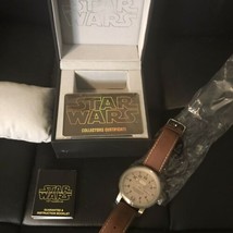 Zeon Star Wars Watch with Collector Certificate and Movie Quote NIB Never worn. - £110.35 GBP