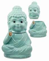 Ebros &quot;True Happiness&quot; Enlightenment Medicine Buddha Ceramic Cookie Jar ... - $27.99
