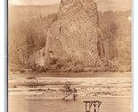 RPPC Fish Wheel and Castle Rock Columbia River Highway OR Dimmitt Postca... - $7.99