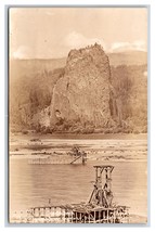 RPPC Fish Wheel and Castle Rock Columbia River Highway OR Dimmitt Postcard W10 - £6.36 GBP