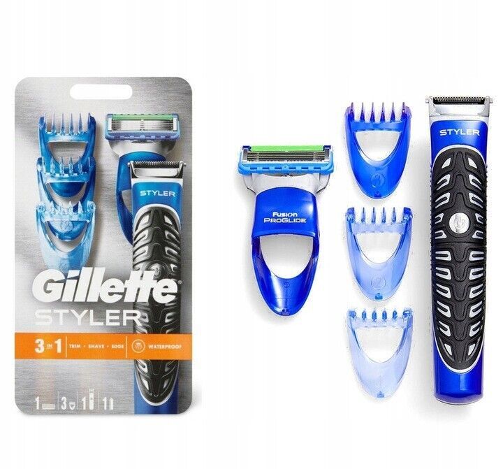 Primary image for All Purpose Gillette Fusion Proglide Styler Beard Trimmer Men’s Razor&Edger 4in1