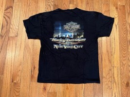 Vintage Harley Davidson T-Shirt Biker Motorcycle New York City NYC XL Sk... - $35.62