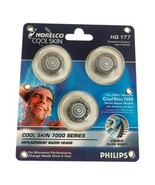 Philips Norelco Cool Skin 7000 Series Replacement Razor Heads HQ177 Sealed - £21.81 GBP