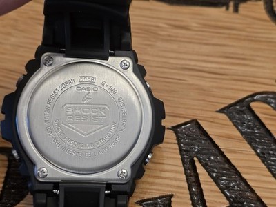 Casio - G100-1BV - Men's G-Shock Watch in Black Resin Item image 3