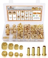 180Pcs Compression Fittings Assortment Kit - 4 Sizes (1/4&quot;,, Oil And Ine... - $47.88 CAD