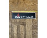 IWI Auto Decal Sticker - $8.79
