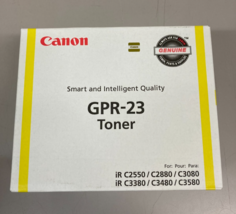 Genuine OEM Canon GPR-23 Yellow Toner C2550 C2880 C3080 C3380 C3480 C358... - $17.95