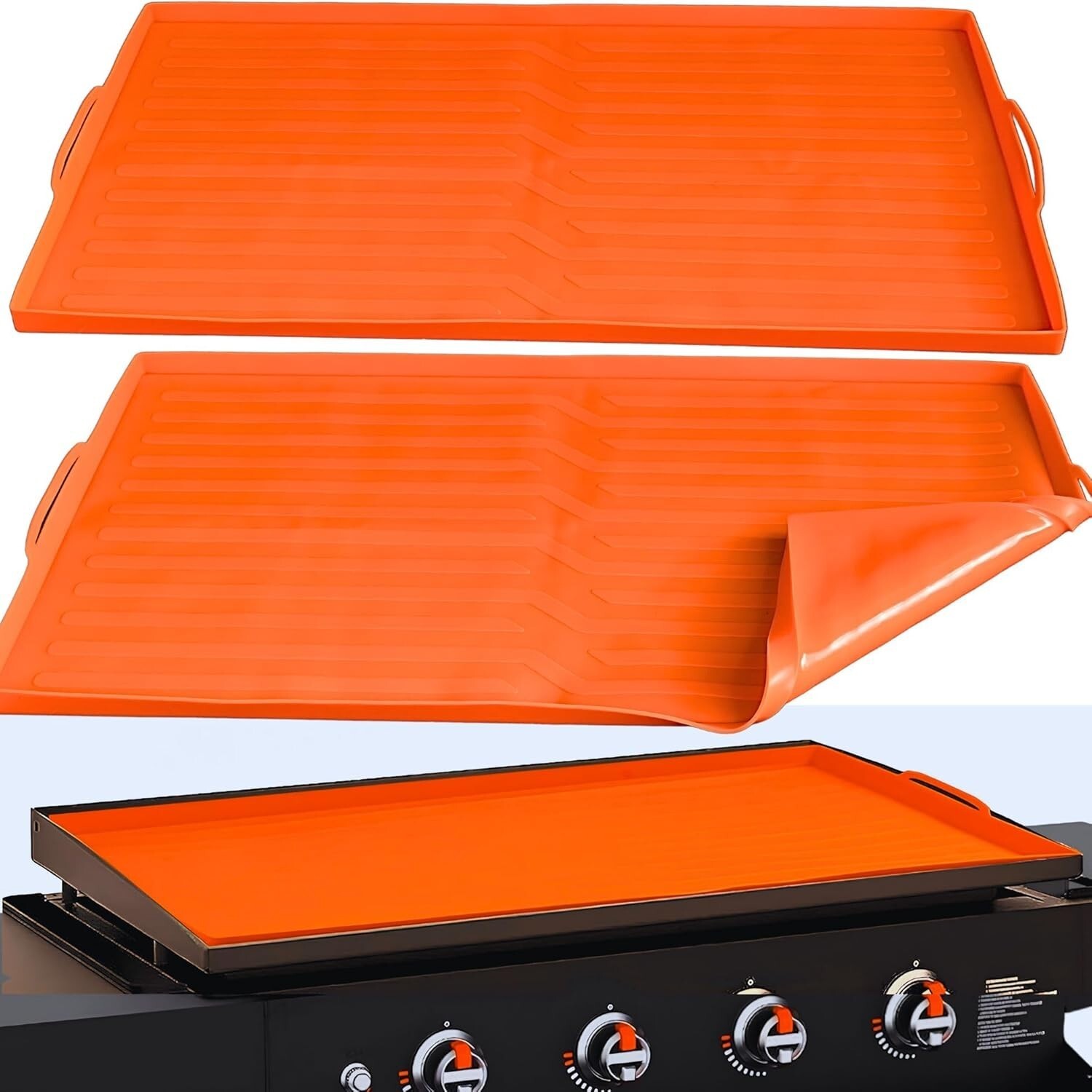 36inch Silicone Griddle Mat for Blackstone Griddle Cover Accessories Gri... - $17.99