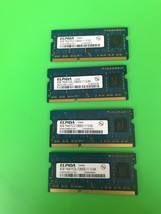 16GB Elpida(4X4GB) PC3-12800S DDR3-1600MHz SoDimm  Laptop Ram EBJ40UG8BB... - £23.94 GBP