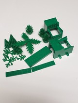 Lego Assorted Lot Green Items Trees Plates Shrubs Building Parts 1760/20 - £4.74 GBP