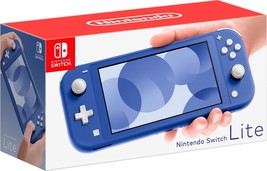 Blue Nintendo Switch Lite Console. - $246.99
