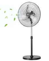 VEVOR Industrial Pedestal Fan, 18 Inch 90-Degree Oscillating Fan, Black - $68.99