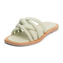 Matisse Women&#39;s Roy Flat Slide Sandals Sage - $34.00