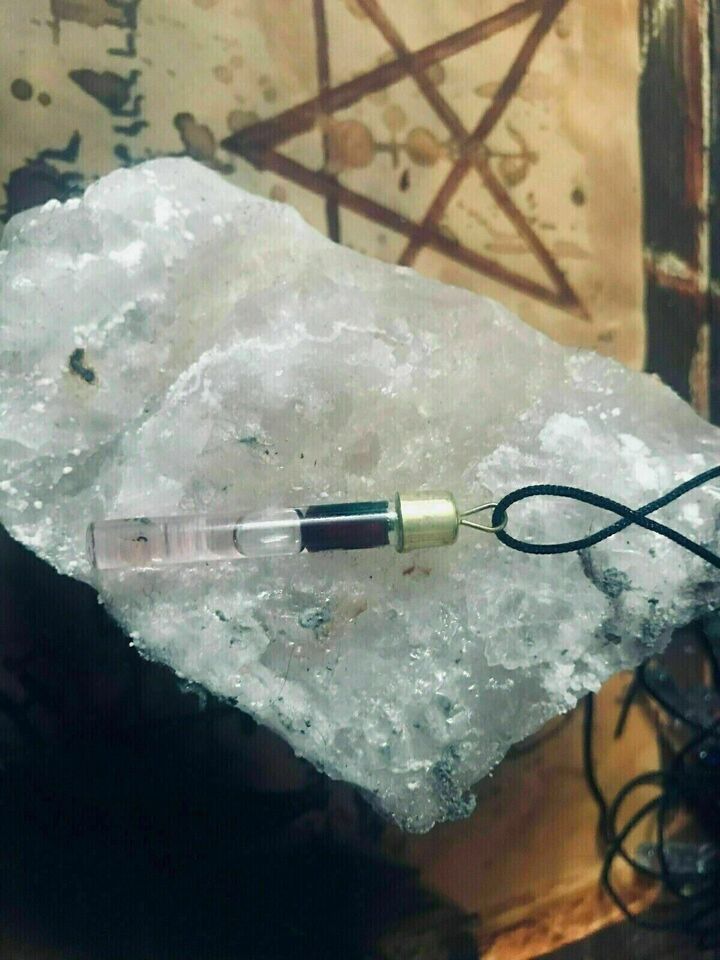 MOHINI Vashi Attraction Sxx Love Hypnot Mind Control Occult Crystal pendant - $68.26