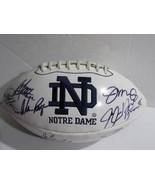 Notre Dame Fighting Irish Joe Montana Nick buoniconti Alan Page signed - £394.68 GBP