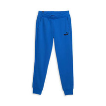 Puma Men&#39;s Embroidered Logo Fleece Jogger Sweatpants Racing Blue-2XL - £23.97 GBP