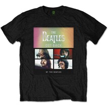 The Beatles Album Faces Gradient Black Official Tee T-Shirt Mens Unisex - £25.10 GBP