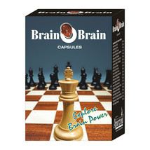 Herbal Memory Brain Enhancer Support Supplement For All 50 Caps BrainOBrain - $34.62