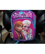 Disney Princess  FROZEN 16&quot;  BACKPACK  Anna Elsa Book Bag NEW LAST ONE - €22,75 EUR