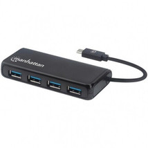 MANHATTAN - STRATEGIC 164924 4-PORT USB 3.2 GEN 1 HUB - £32.86 GBP