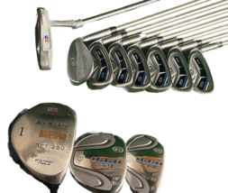 US Kids Golf TS-54 V10 Junior Set Stand Bag 1w,3w,4h,5-PW,SW,P 51-57&quot; Youth RH - £283.50 GBP