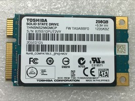 SSD mSATA 256GB TOSHIBA THNSNS256GMCP For Samsung Dell HP Lenovo Laptop ... - £30.56 GBP
