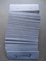 50 Nickel Coin Wrappers - £2.32 GBP