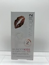 Nude WUNDER2 WunderKiss Lip Plumping Gloss w/Dermaporting Technology COM... - $7.28