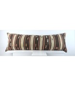 Extra Large Kilim Pillow Cover 16x48 Handmade Ethnic Boho Oriental Lumba... - $24.85