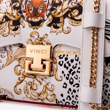 The Perugia White Leather Handbag image 4