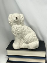 VINTAGE STAFFORDSHIRE DOG COIN PIGGY BANK Ceramic Japan - £50.01 GBP