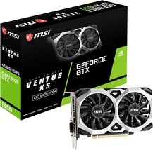 MSI GeForce GTX 1650 D6 VENTUS XS OC Edition 4GB GDDR6 Graphics Card G16... - $113.85