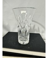 Waterford Crystal Mothers Day Vase 6&quot; Holiday Christmas Art Glass Irelan... - $37.20 CAD
